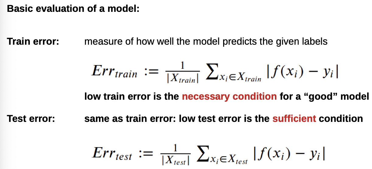 Basic Evaluation